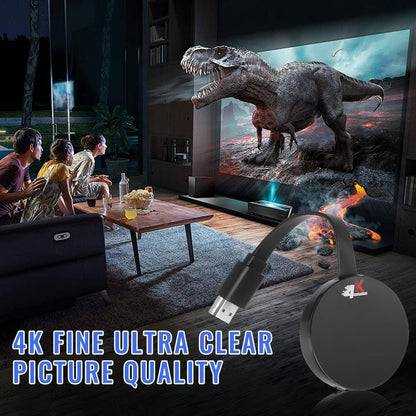 NAVESO Wireless HDMI Display Adapter, Chromecast Device for TV, 5G Miracast Dongle Wireless HDMI Display Adapter, WIFI Display Dongle Compatible with Android,I-OS,Windows,Mac,Airplay,DLNA,Projector