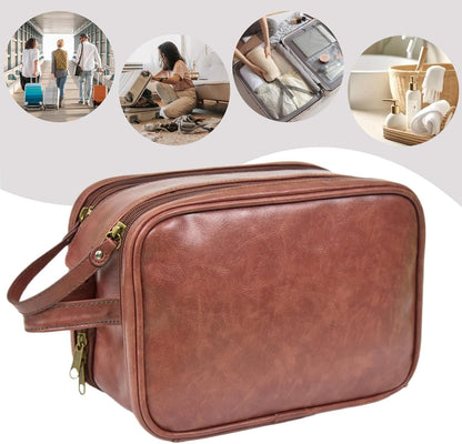 Hygiene Bag for Men - Shaving Bag Men Toiletry Bag | Bathroom Travel Bag, Toiletry Organizer, ReusableTravel Toilet Bags for Shaving Grooming Dopp Kit