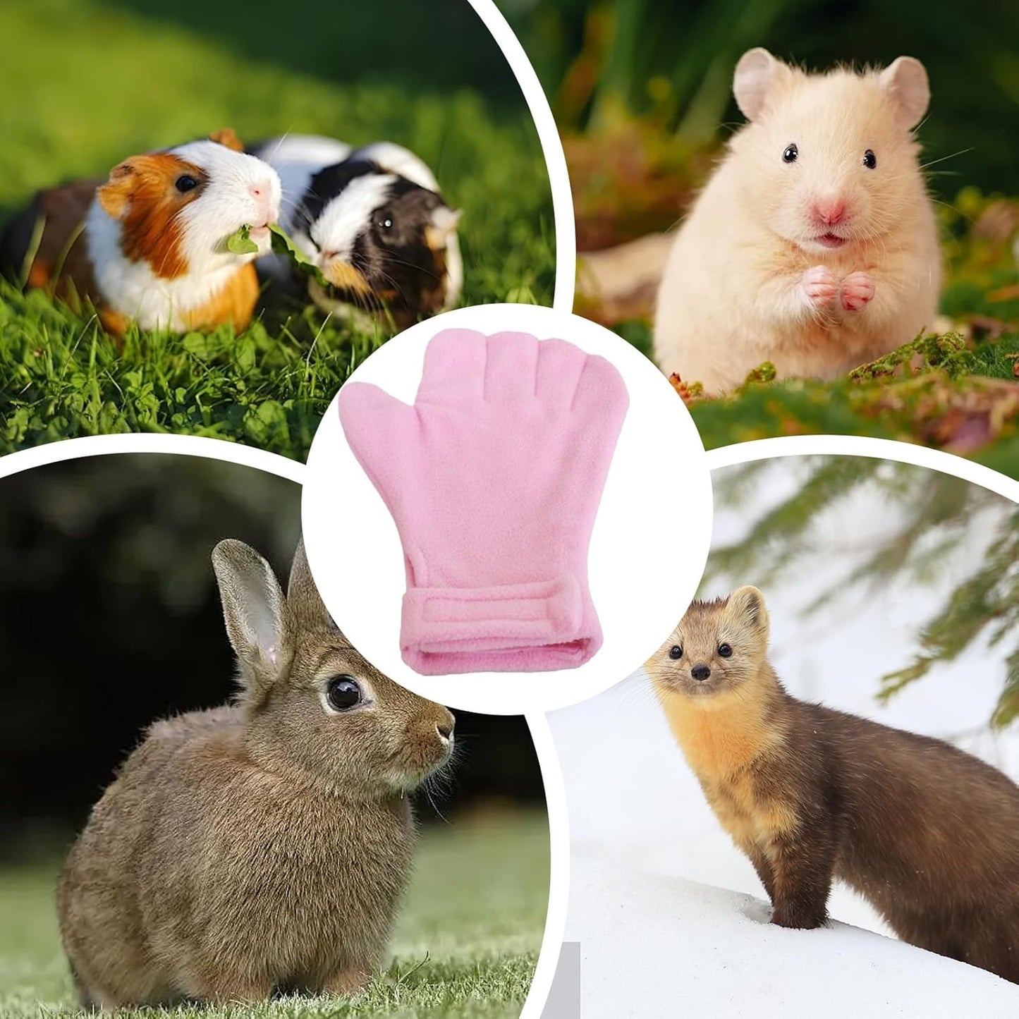 Anti Bite Gloves, Bite Resistant Gloves, Gentle Touch Scratch Resistant Safe Handling for Reptile Bird Snake Lizard Squirrel Hamster Nail Trimming Grooming