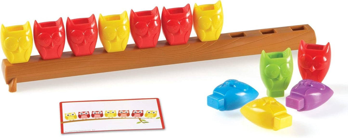 Learning Resources 1-10 Counting Owls Activity Set, Fine Motor Toy, 25 Piece Set, Ages 3+