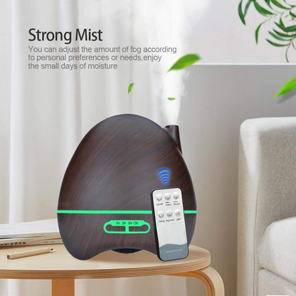 300Ml Remote Control Electric Air Purifier Humidifier Aromatherapy Essential Oil Diffuser with 7 Colors Led K-H59Byk