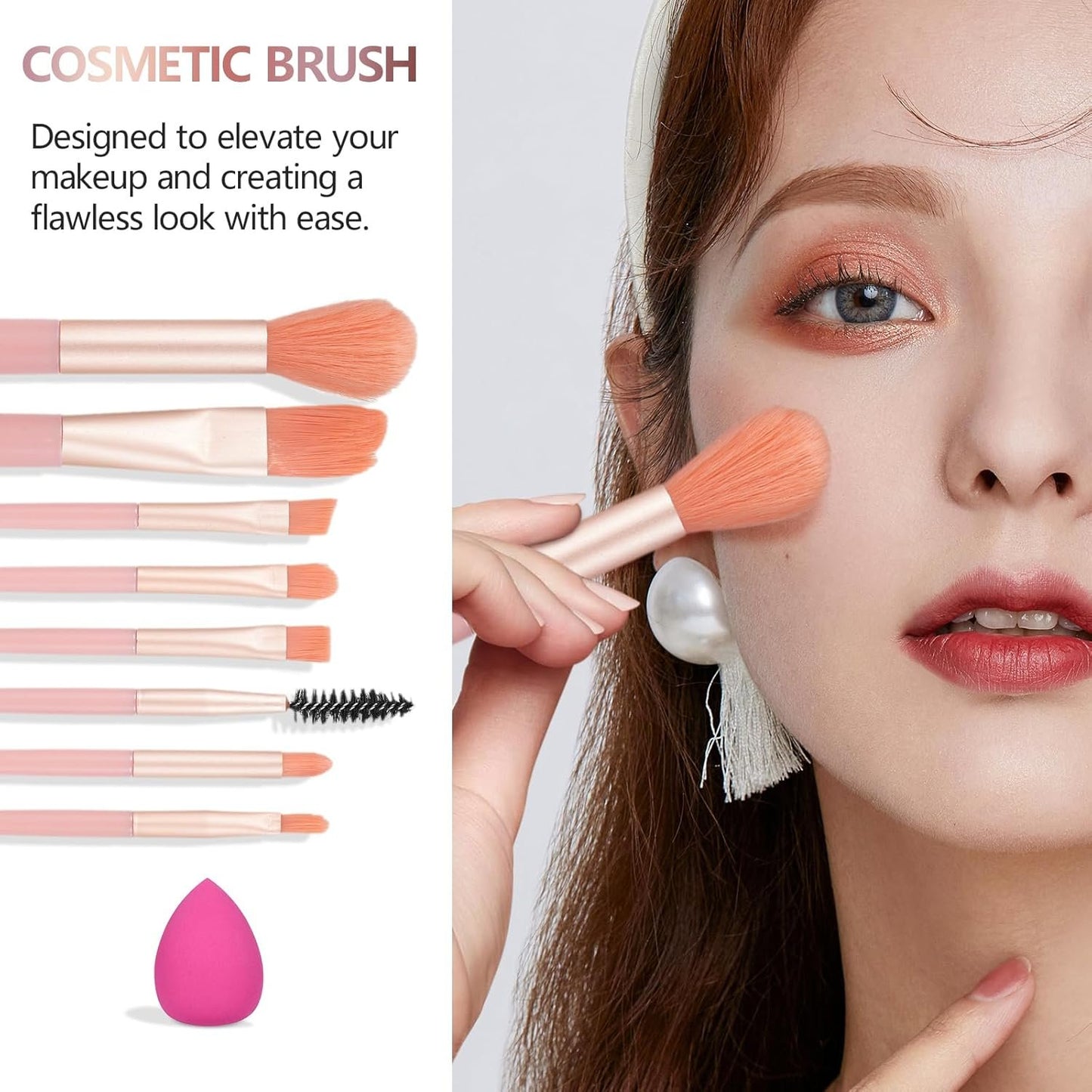 Makeup Kit For Women Full Kit Makeup Kit For Girls Gift Includes Sponge Eyeshadow Lip gloss Set Concealer Eyeliner Eyebrow Makeup Bag