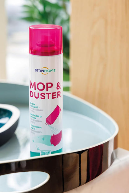STANHOME | Effective Regenerator for MOP & Duster Cloths, Anti-Dust and Anti-Static Fluid, 400 ml