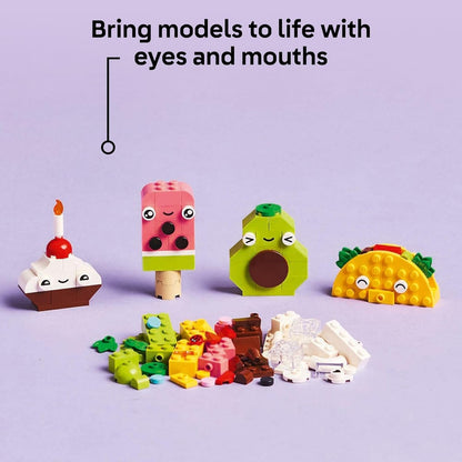 LEGO Classic Creative Food Friends Building Toy Set - Pretend Play Food for Kids, Boys and Girls, Ages 4+ - Learning and Educational Toy for Preschool - Gift Idea for Birthdays - 11039