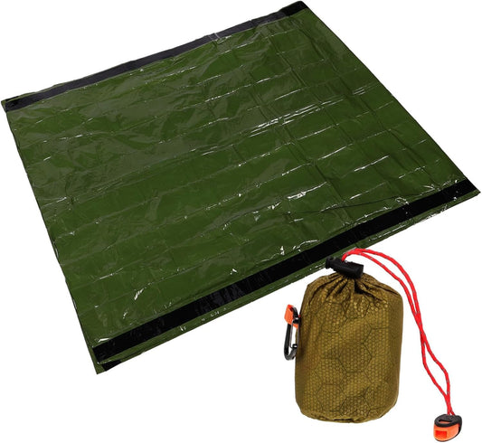 Milisten Survival Sleeping Tent Emergency Camping Tent Warm Blanket Windproof for Outdoor Use