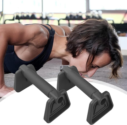 Push Up Bar Strands, Strength Training Gear, 5.71in Pushup Exercise Equipment, Slip Resistant Ergonomic Handles, Compact Authentic Design for Home, Gym, Men, Women, Workouts