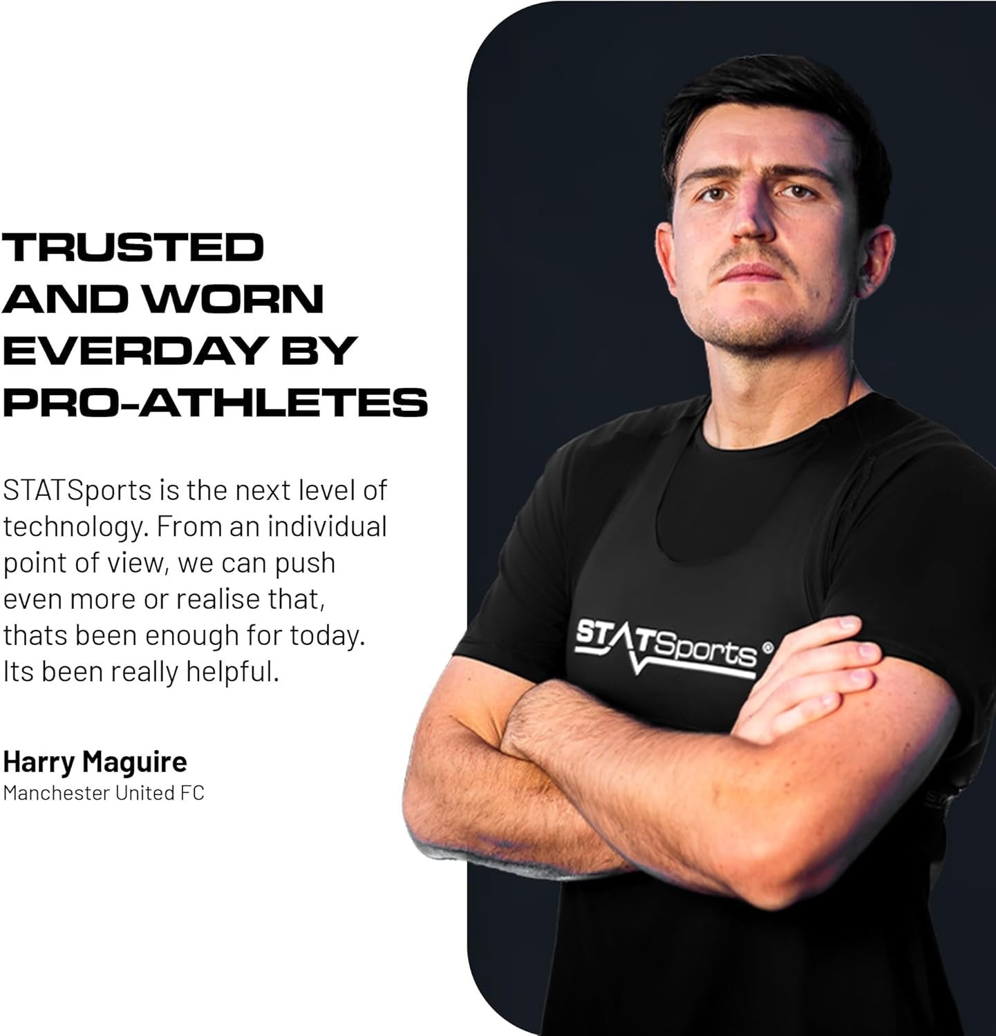 STATSports APEX GPS Soccer Tracker Vest - APEX Athlete Series - Tracks 16 Key Metrics - Sport GPS Vest for Elite Performance Tracking - Sports Activity Trackers Used by Pro Players & Teams, Adult M