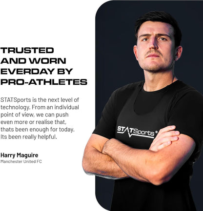 STATSports APEX GPS Soccer Tracker Vest - APEX Athlete Series - Tracks 16 Key Metrics - Sport GPS Vest for Elite Performance Tracking - Sports Activity Trackers Used by Pro Players & Teams, Adult M