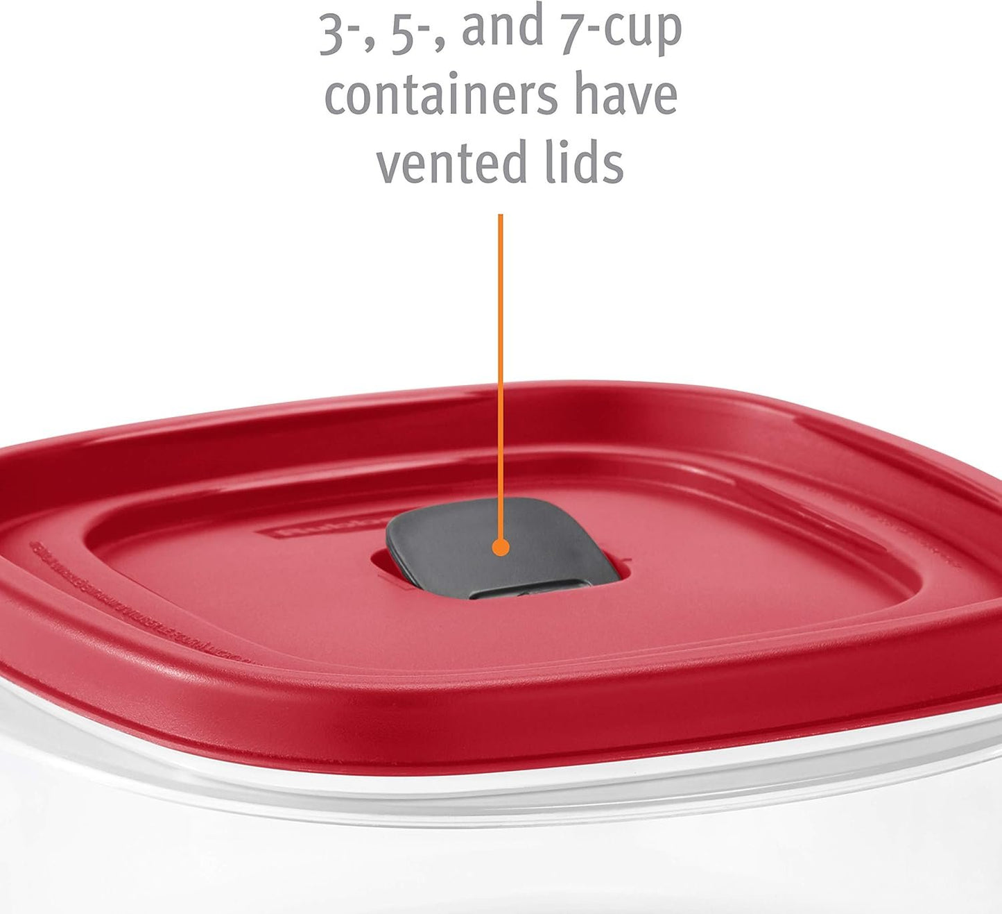 Rubbermaid Easy Find Lids Food Storage and Organization Containers