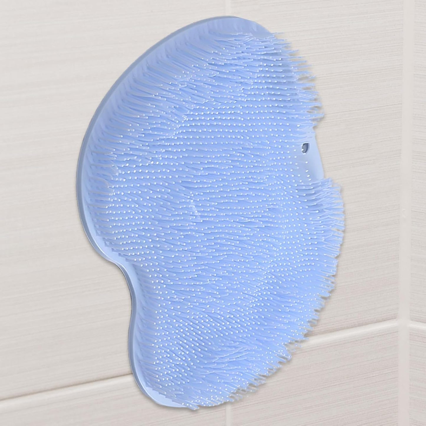 Shower Foot Scrubber Mat, Non-Slip Bath Wash Pad, Quick-Dry Feet Scrubber for Bathroom, Bathtub, Hotel, Poolside, Foot Care Cleaning Tool, Showers Essential, Blue/Pink/Green