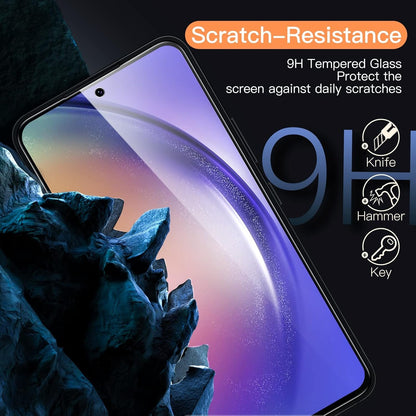 JETech Screen Protector for Samsung Galaxy A54 5G 6.4-Inch, 9H Tempered Glass Film, Anti-Scratch, HD Clear, 3-Pack