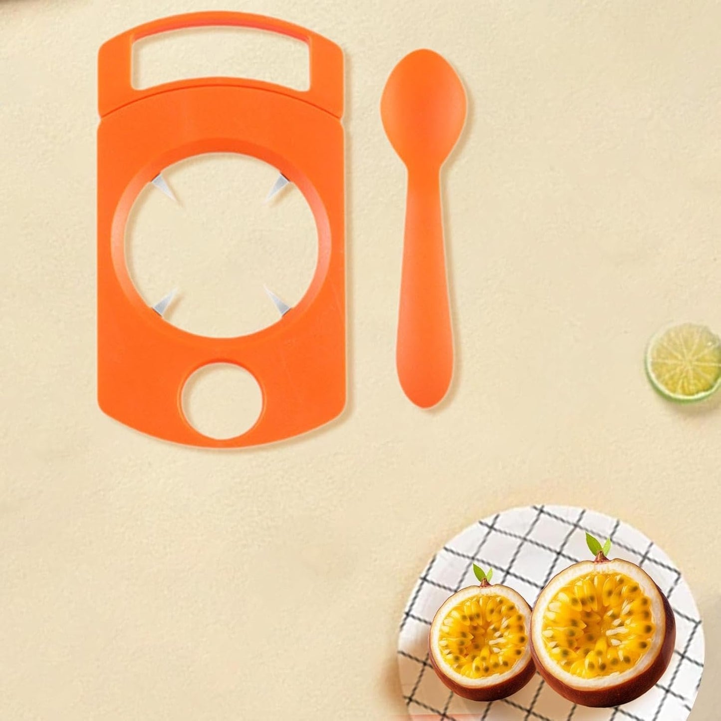 LOVIVER Strumento per la Cucina Apri per Frutta Multiuso Cucina Gadget utensile Aperto per di Cucina per la casa Picnic, Verde