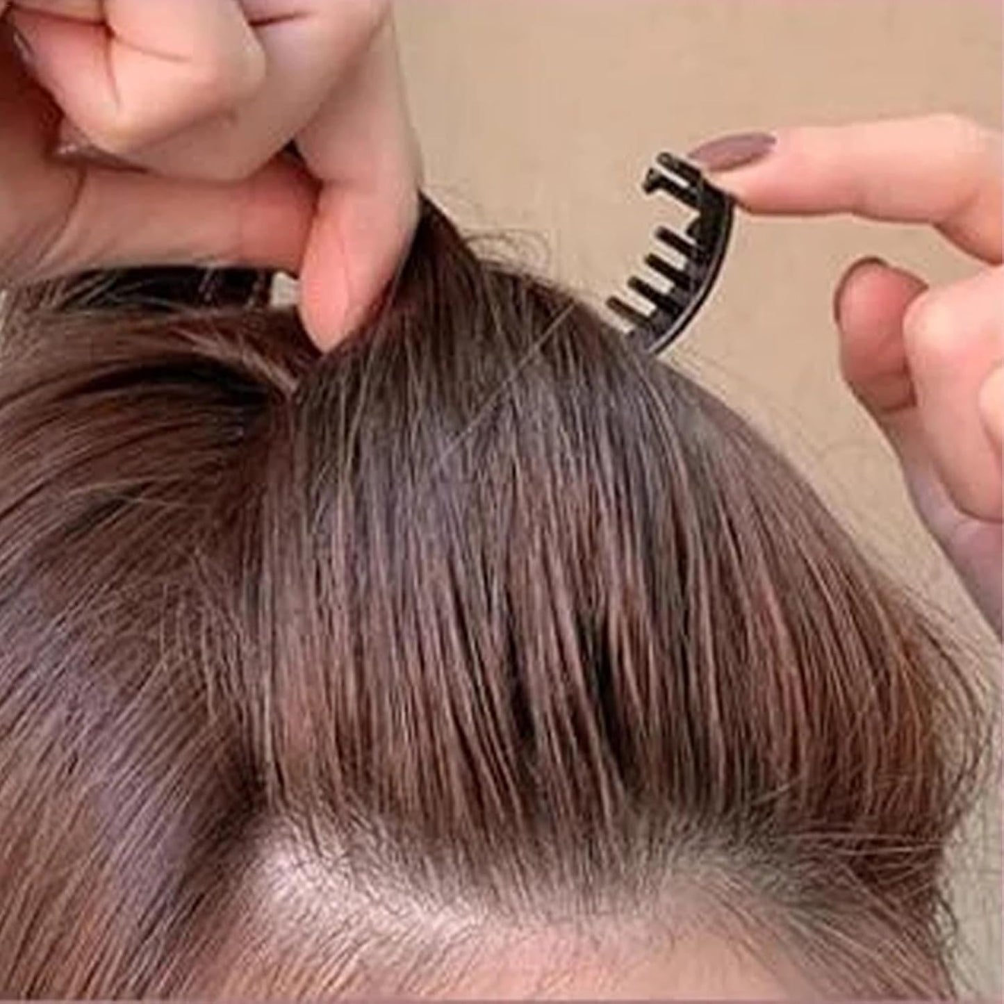 Volume Hair Clip - Basic Volume Hair Comb, Sponge Front Hair Clip, Volume Increase Hair Cushion for Women Girls, 7 x 6 cm