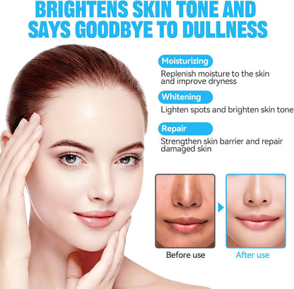 Glycolic Acid Serum Face Gel, Glycolic Acid 30% Gel, Powerful and Delicate Face Exfoliator, Glycolic Acid Renewal Serum, Smooth and Radiant Skin, Irritation-Free – 30 ml