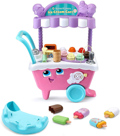 LeapFrog Scoop & Learn Ice Cream Cart Deluxe (Amazon Exclusive) Frustration Free Packaging