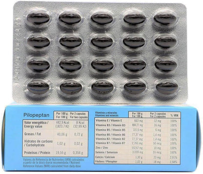 Genové 3 Pack Pilopeptan 60 Capsules - Oral Treatment to Stop Hair Loss - Hair Regrowth Treatment For Women and Men - Spain