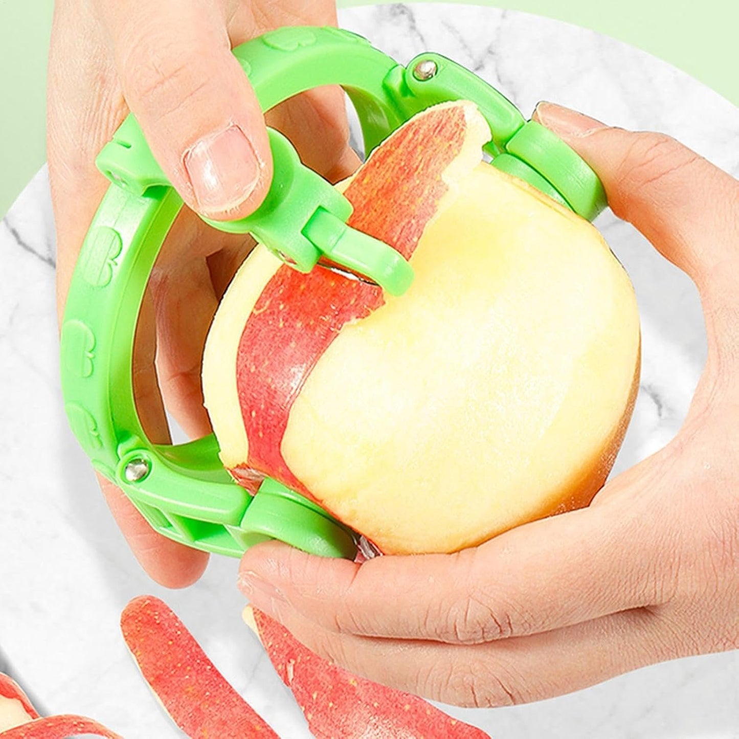 di patate, pelapapo da cucina | Gadget di frutta per utensili arancione per peeling,Strumento per pelacini per pelacini arancione arancione per aranci per attività di preparazione rapida
