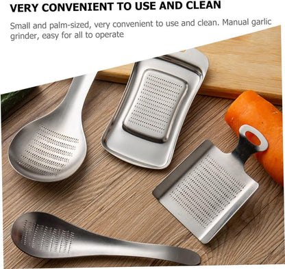 LALADEFIEE Food Prep Tool Heavy Duty Stainless Steel Grater Vegetable Fruit Shredder Easy Cleaning Storage