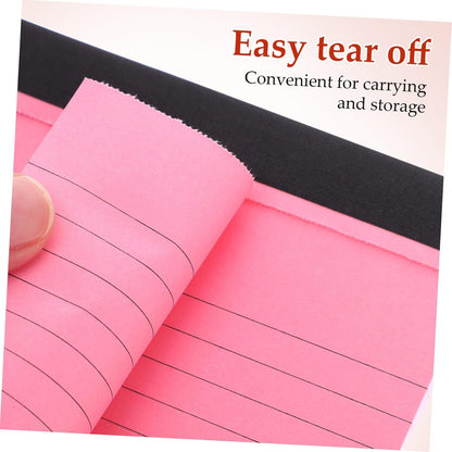 Generic 10 Pack Scratch Pads Notebooks for Note Taking Study Supplies Writing Organization No Bleed Portable Draft Notepads