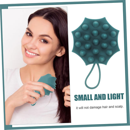 Vaguelly Shampoo Silicone Morbido Massaggiatore Per Capelluto Esfoliante Per Dei Strumento Per Capelluto Cute Design