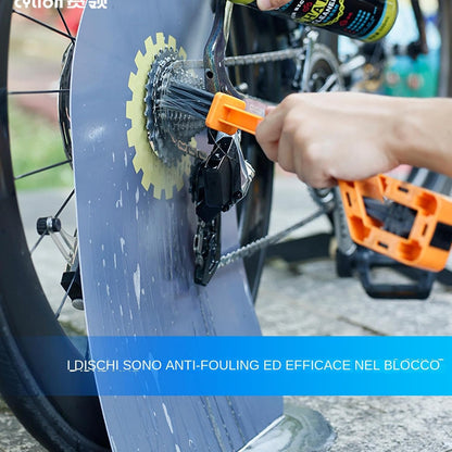 Cycling Disc Brake Cover, Wheel Disc Protector Shield, Oil Fouling Prevention Covers, Sturdy Reusable Brakes Protection, Waterproof Cyclist Guard for Road, Wash Maintenance Use