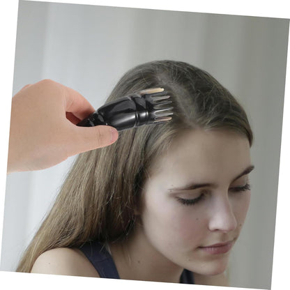 OATIPHO Natural Ox Horn Comb Gentle Scalp Massager Tool for Hair Massage Horn Brush for Healthy Scalp and Smooth Hair Design