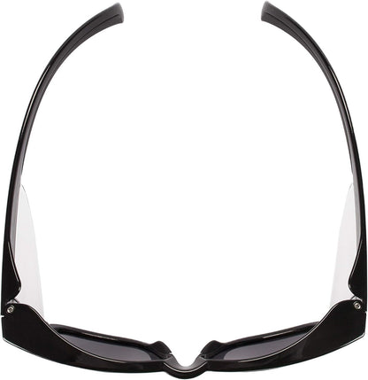 KleenGuard™ V30 Maverick Eye Protection (49311), with KleenVision™ Anti-Fog Coating, Smoke Lenses, Black Frame (Qty 1)