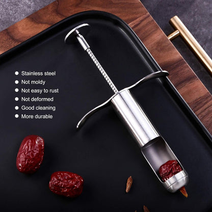 Yuecoom Utensile per la rimozione del torsolo a frutta in acciaio inossidabile Gadget da cucina Ultra Food Seminatrice a frutta Rimozione del torsolo per donne uomini bambini per