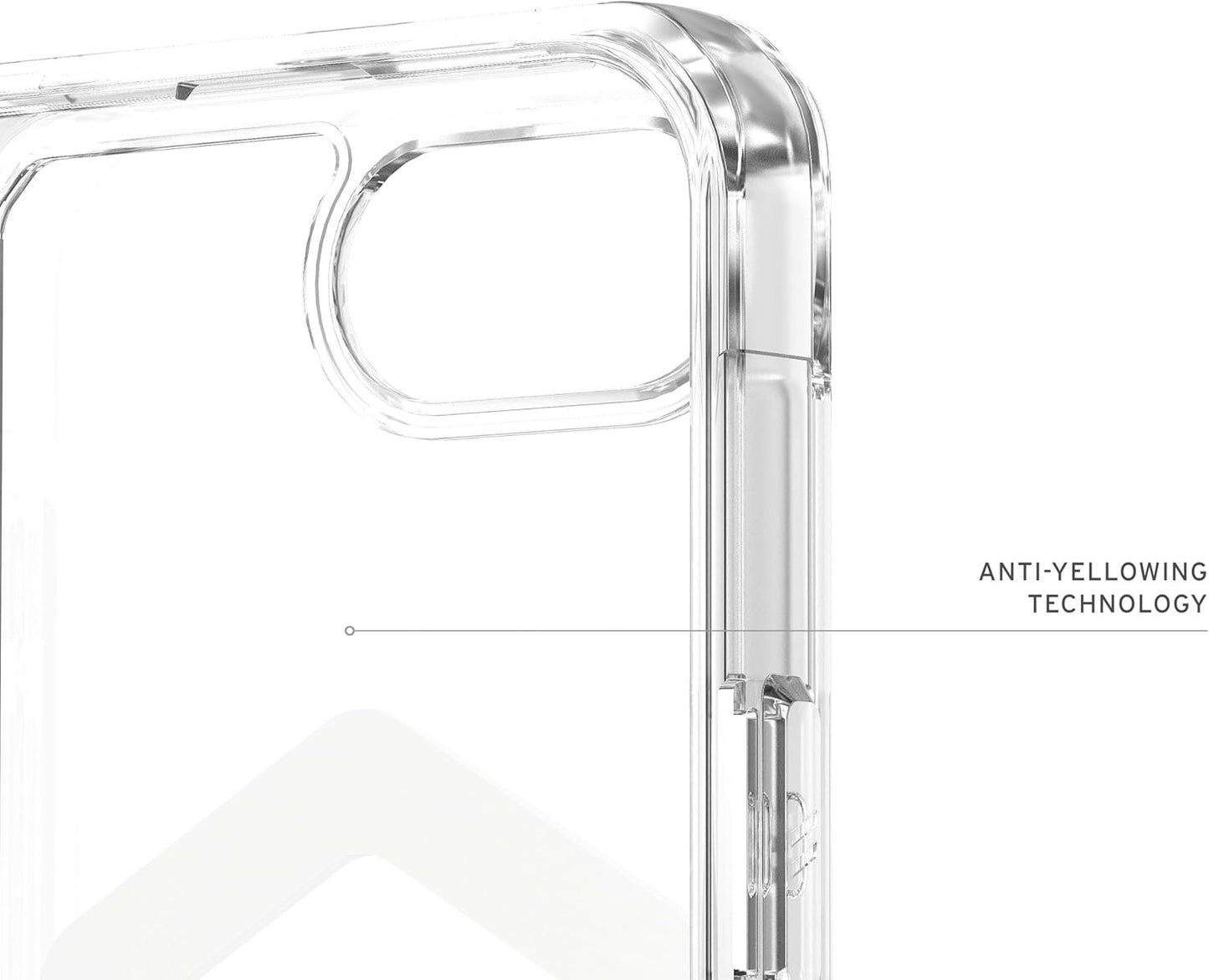 URBAN ARMOR GEAR UAG Designed for iPhone 16e Case Plyo - Compatible with MagSafe Anti-Yellowing Rugged Military Grade Drop Proof Protective Cover, Ice/White