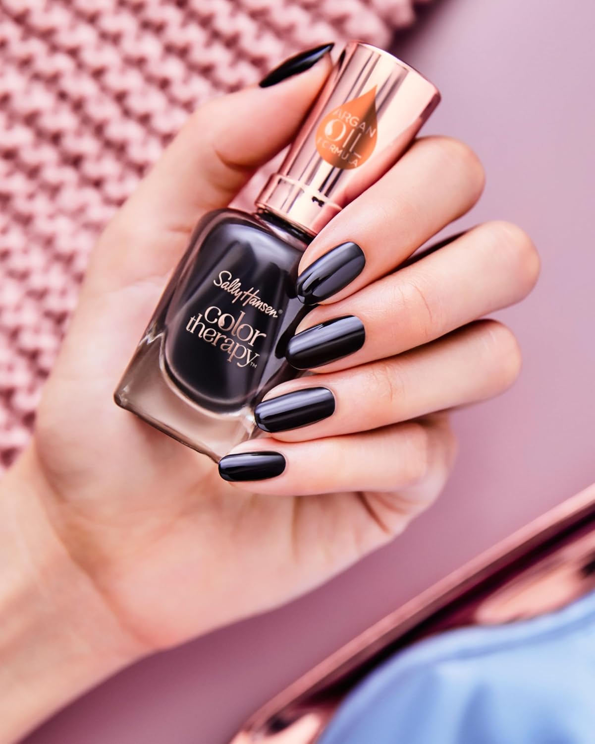 Sally Hansen Color Therapy Savasan-ahhh, Colors, Strengthens, Cares