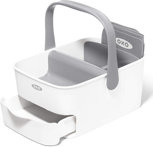 OXO Tot Diaper Caddy with Changing Mat - Grey