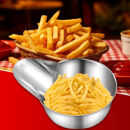 Kitchen Scoop, Kitchen Scoop | Food Serving Scoop with Duck - Stainless Steel Meal Prep Tool for Fries, Sauces