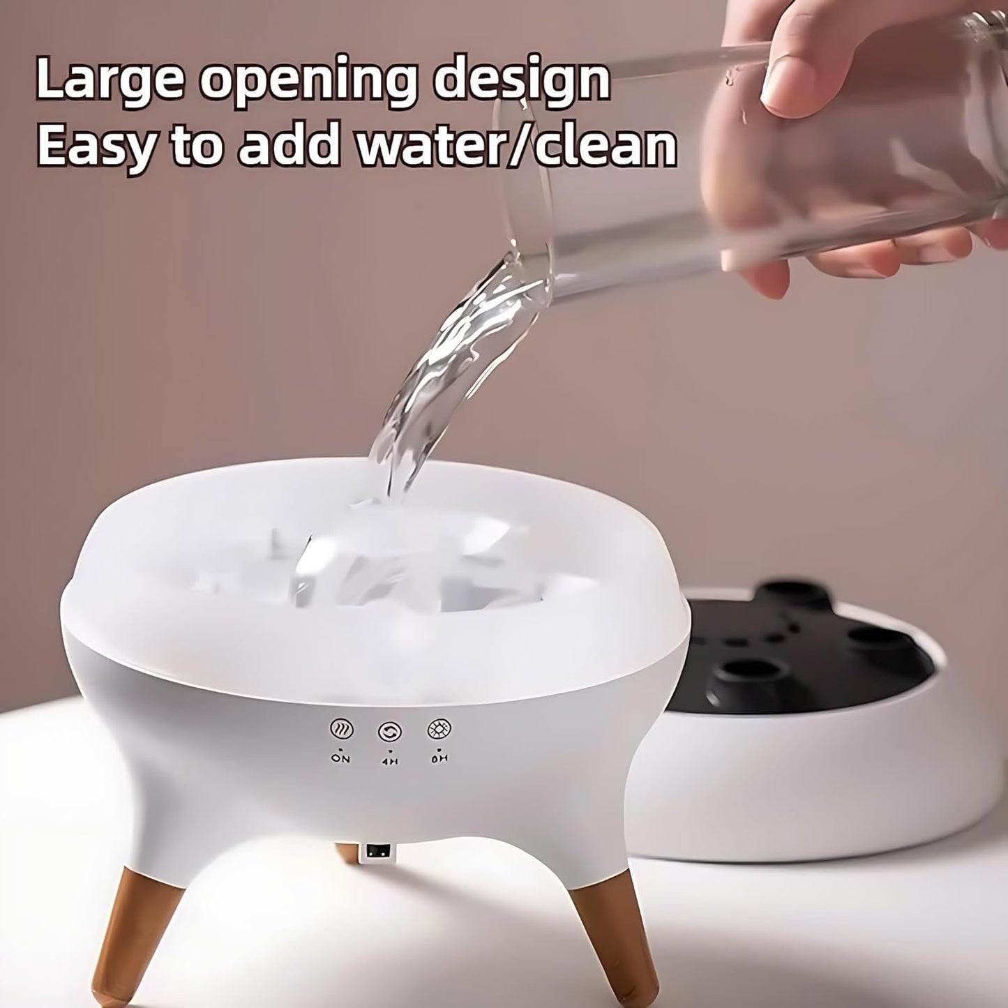 Jellyfish Diffuser, 7 Colors LED Dancing Jellyfish Essential Oil Diffuser with Remote Control, 250ml Jellyfish Mist Flame Aromatherapy Air Humidifier for Home, Bedroom & Office