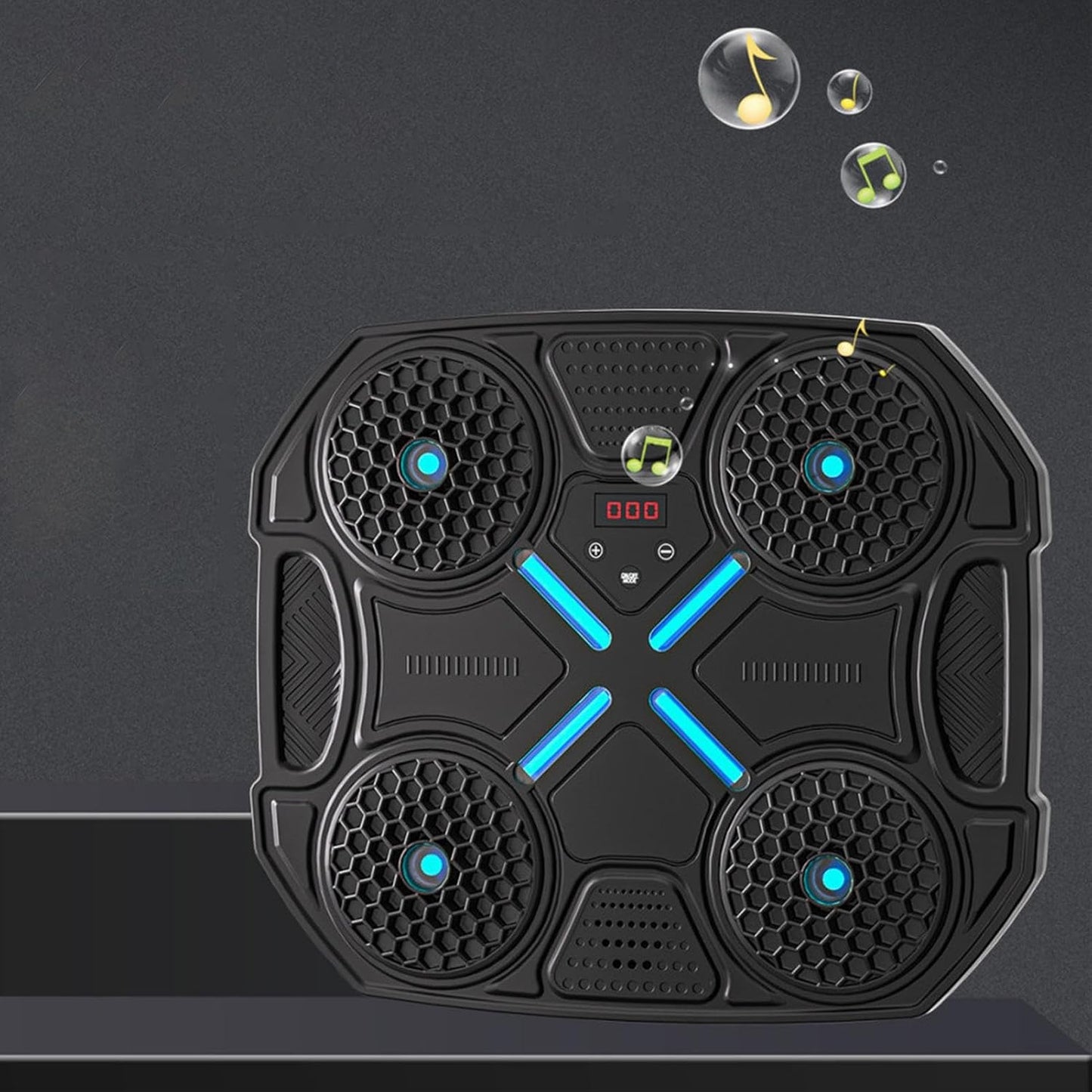 Attrezzatura da boxe high-tech, Allenatore di punzonatura integrato con musica, Punzonatrice per fitness, di boxe intelligente con guanti, Macchina da boxe con display musicale, Punzonatrice