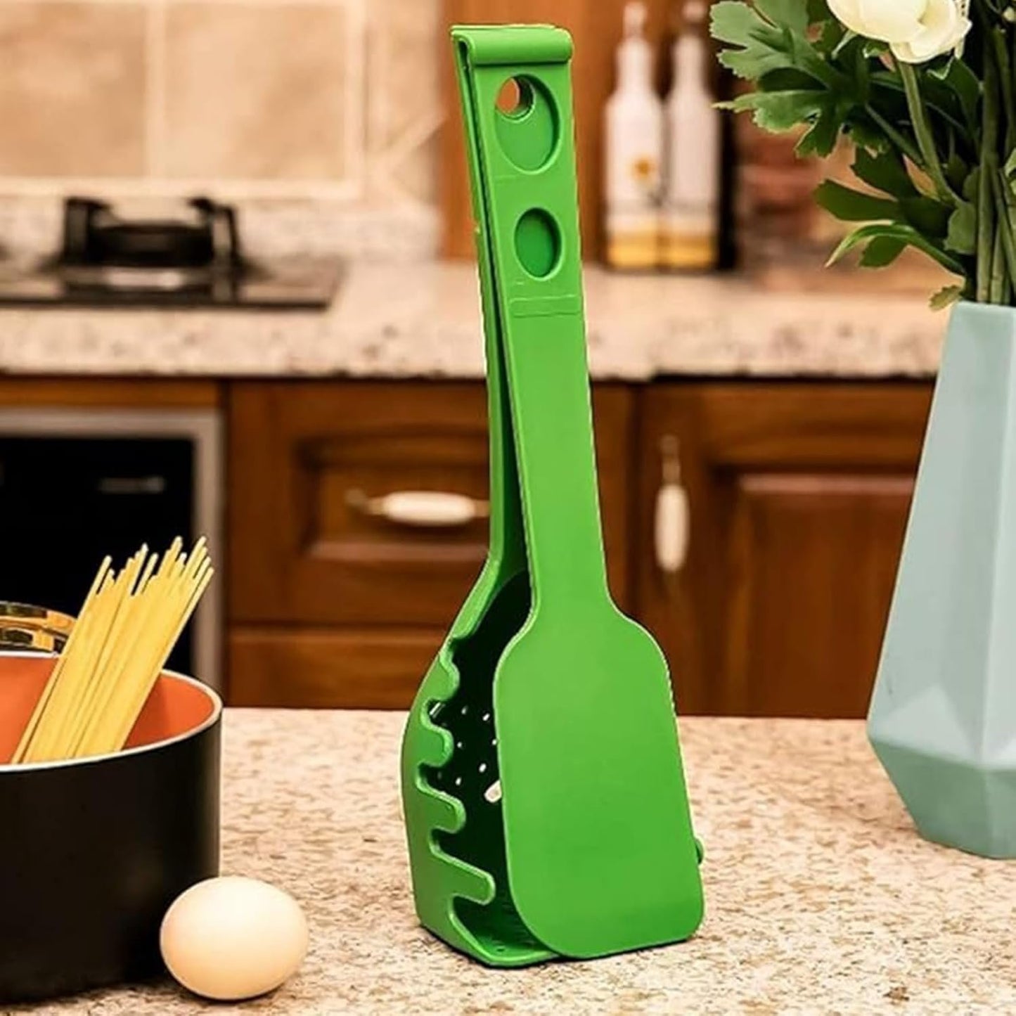 Povanjer Set Utensili da Cucina, Gadget da Cucina,Utensili da Cucina 8 in 1 | Set di Utensili da Cucina riutilizzabili, Utensili da Cucina per friggere, cuocere al Forno, Cucinare