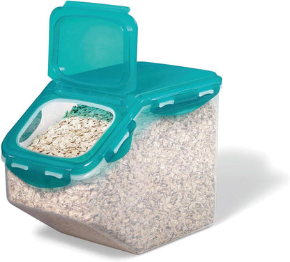 Starfrit LocknLock Plastic Pantry Container - 169oz/5L - Airtight - 4-Sided Locking Flip-Top Lid
