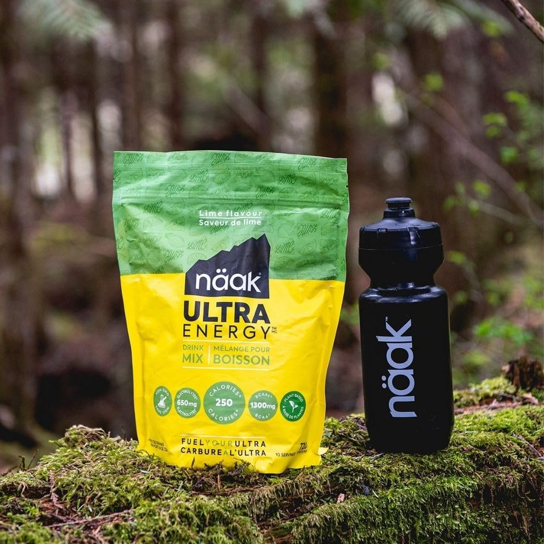 NÄAK Drink Mixes Ultra Energy™, 10 servings, 720g | Sport hydration Mix, electrolytes, BCAAs developed for athletes and performance | Vegan, Plant-Based Protein, Non GMO, gluten free (Lime)