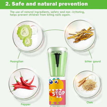 Nail Care, Nail Bite Stopper, Long Lasting Effective Solution Easy Application Long Lasting Effective Solution Easy Application, Thumb Sucking Solution for Kids