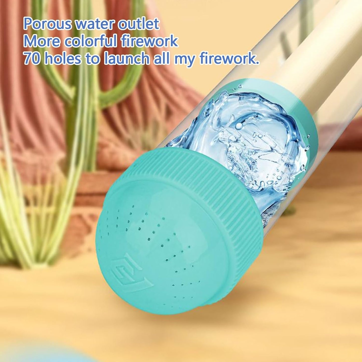 Water Squirter, Large Capacity Pull-Out Water Shooter Fun Summer Toy for Kids Outdoor Play, Colorful Beach Game Boys, Girls, Pool Parties, Backyard Fights, Travel Use 13.78x2.56x1.38in