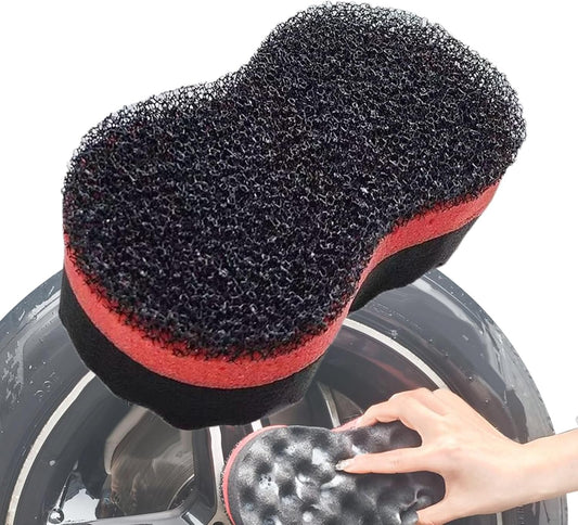 Car Sponge, Cotton Applicator Pads, Honeycomb Wax Buffing Sponges, Detail Cleaning and Polishing Tool, Durable Auto Care Accessories, Ideal for Car Wash, Detailing, Maintenance