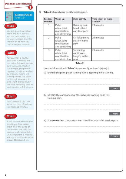 Pearson REVISE BTEC Tech Award Sport, Activity and Fitness Practice Assessments Plus