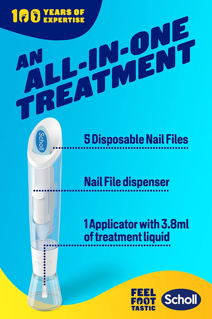 Scholl Fungal Nail Treatment File and Liquid 3.8ml
