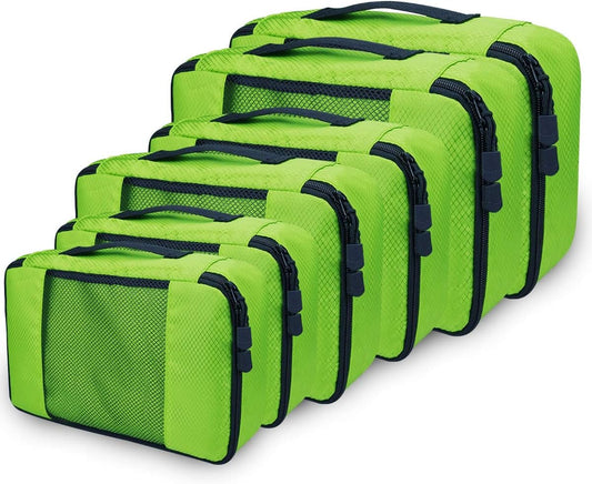 Suitcase Organizer Set of 6 for Suitcases, Travel Travel Organizer Bag Cubes, Perfect Travel Luggage Organizer Suitable for Travel/Business/Outdoor