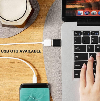 USB C Adapters 4 Pack, USB C to USB 3.0 OTG Adapter, Micro USB to USB C Adapter Compatible with MacBook Pro, Samsung Galaxy, Smartphones, Laptops, PC, in Car and More