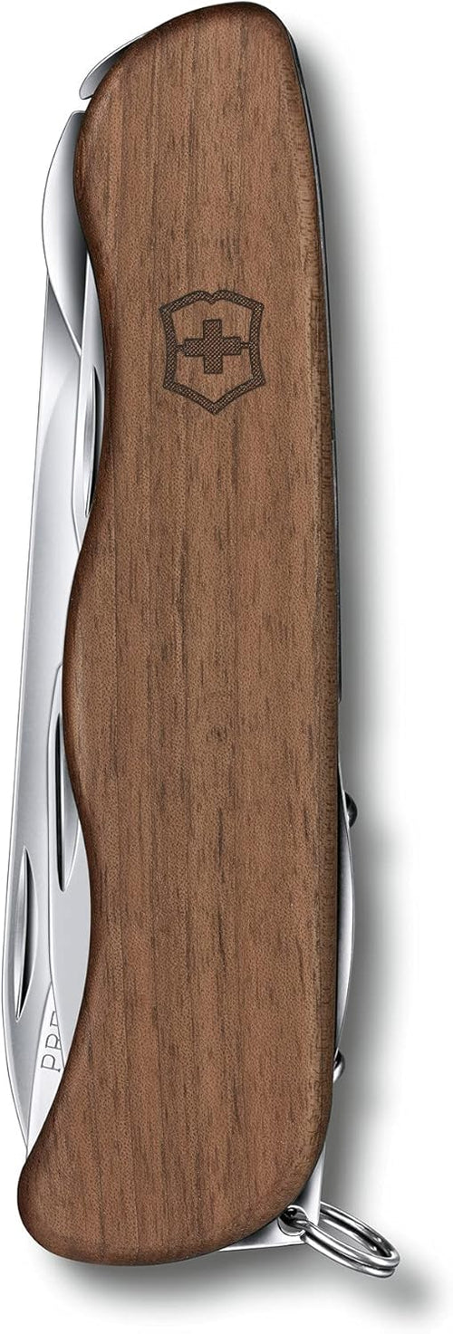 Victorinox Forester Wood Swiss Army Knife, Large, Multi Tool, 10 Functions, Wood Saw, Wood