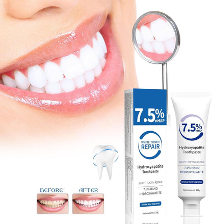 7.5% Hydroxiapatite Toothpaste, Hydroxyapatite Enamel Care Toothpastes, Deep Cleaning Oral Care Toothpaste, Enamel Protection & Whitening for Sensitive Teeth (3)