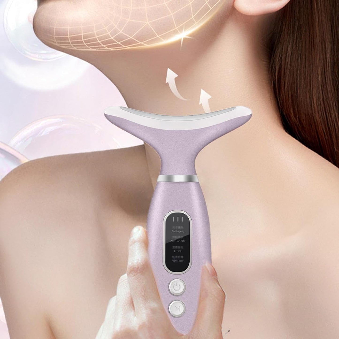 lyanny Neck Beauty Device, Portable Facial Massager for Skin Care, Portable Beauty Device Facial Massager, Face Sculpting Tool, Neck Device for Skin Care