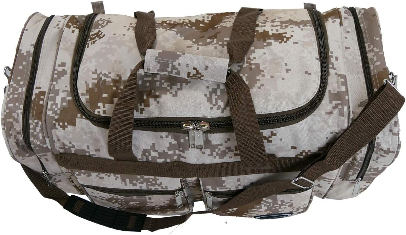 E-Z Roll" Digital Camouflage Duffel Bag/Outdoor Gear Bag/Travel (30")
