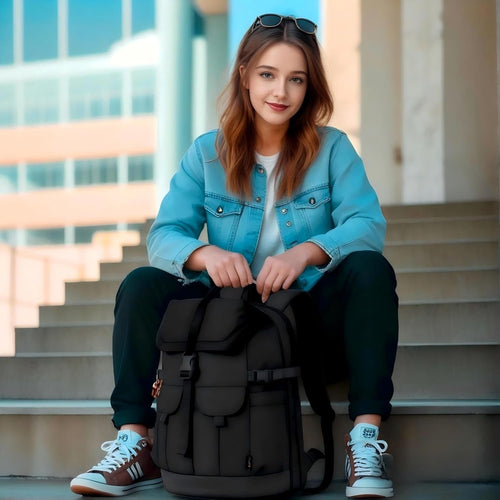 AJI Travel Laptop Backpack for Men Women: Large Backpack Fit 17 Inch Laptop - Carry on Backpack Hiking Backpack for Airplanes, Waterproof Backpack Laptop Case School Backpack