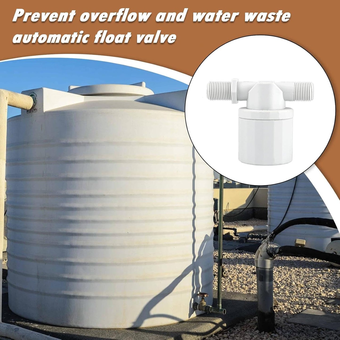 Automatic Water Lever Controller - Compact Safe Auto Water Controller,Livestock Feeding & Watering Supplies for Solar Energy, Pot, Aquarium